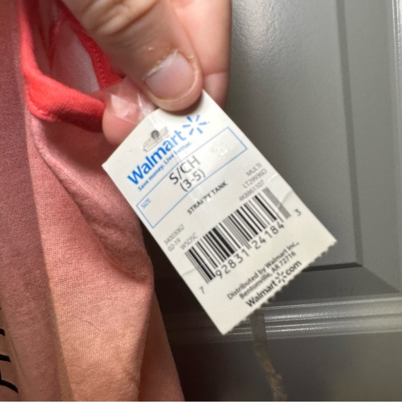 NWT Vintage Concert Tees Orange/Pink Ombre “All You Need is Love” Tank size S - Picture 7 of 8